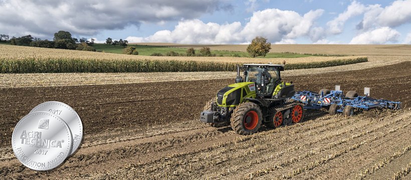 Médaille d'argent de la DLG remise lors de l'Agritechnica 2017 -