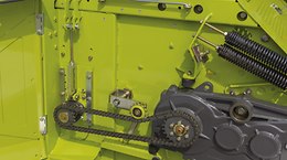 DIRECT DISC 600 P / 500 P : réglage de la hauteur du rouleau à pales (réglage hydraulique en option). - JAGUAR Outils frontaux