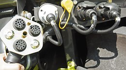 Adaptation de l'accouplement rapide Quick Coupleur pour le cueilleur à maïs -