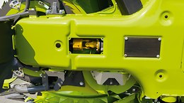 Accès aisé aux embrayages derrière les capots de maintenance - JAGUAR Outils frontaux